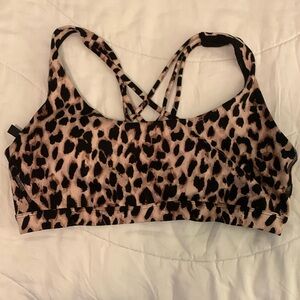 Victoria’s Secret cross back sports bra, size large